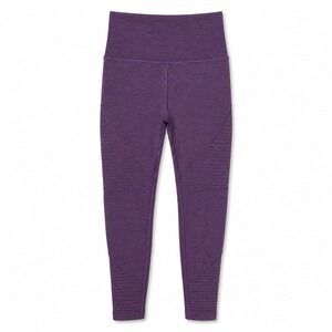 Alphalete Revival Leggings XS Purple High Rise Gym Workout Scrunch Seamless